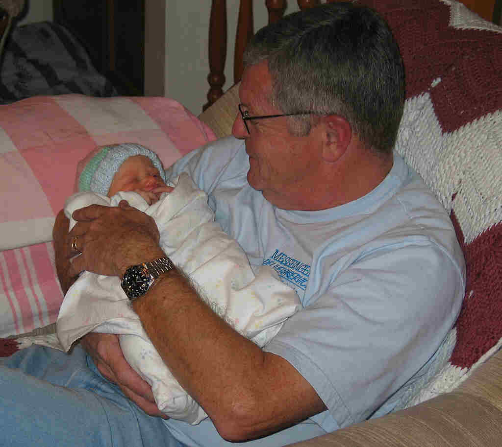 Grandpa Darcy & Olivia