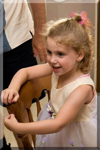 waiting to blow out the candles