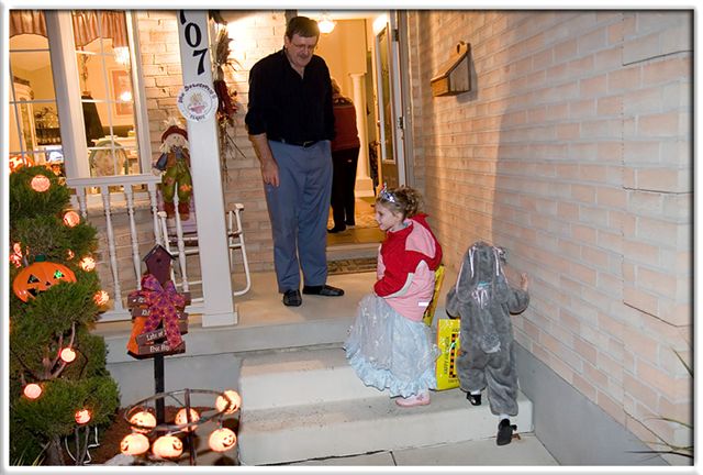 Arriving at Grandma & Poppa's