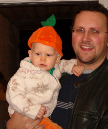 Daddy's little punkin- Olivia