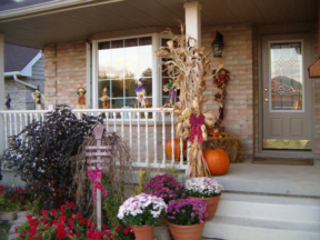Grandma & Poppa's house for Thanksgiving.