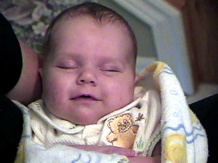 Isn't she just too cute for words?