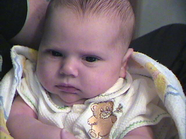 I can put on a pretty serious look when I want to.