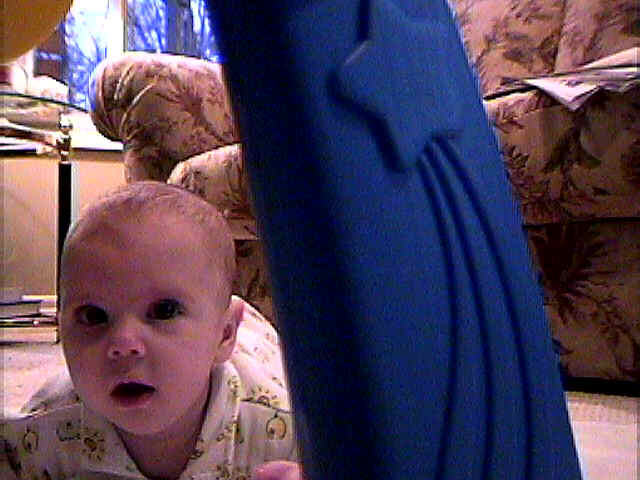 Grandpa snuck up on me.