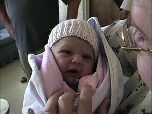 The star of the show, herself. 7lbs, 11OZ, 19-1/2" long