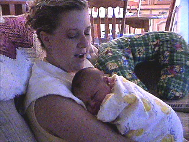 The proud mama, Jenn.
