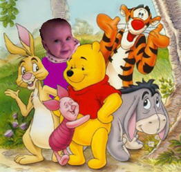 here I am with all my friends.