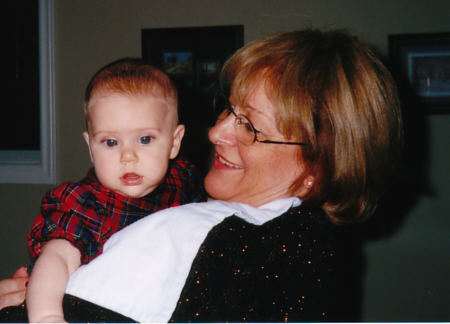 Here I am with my Great Aunt Karen.