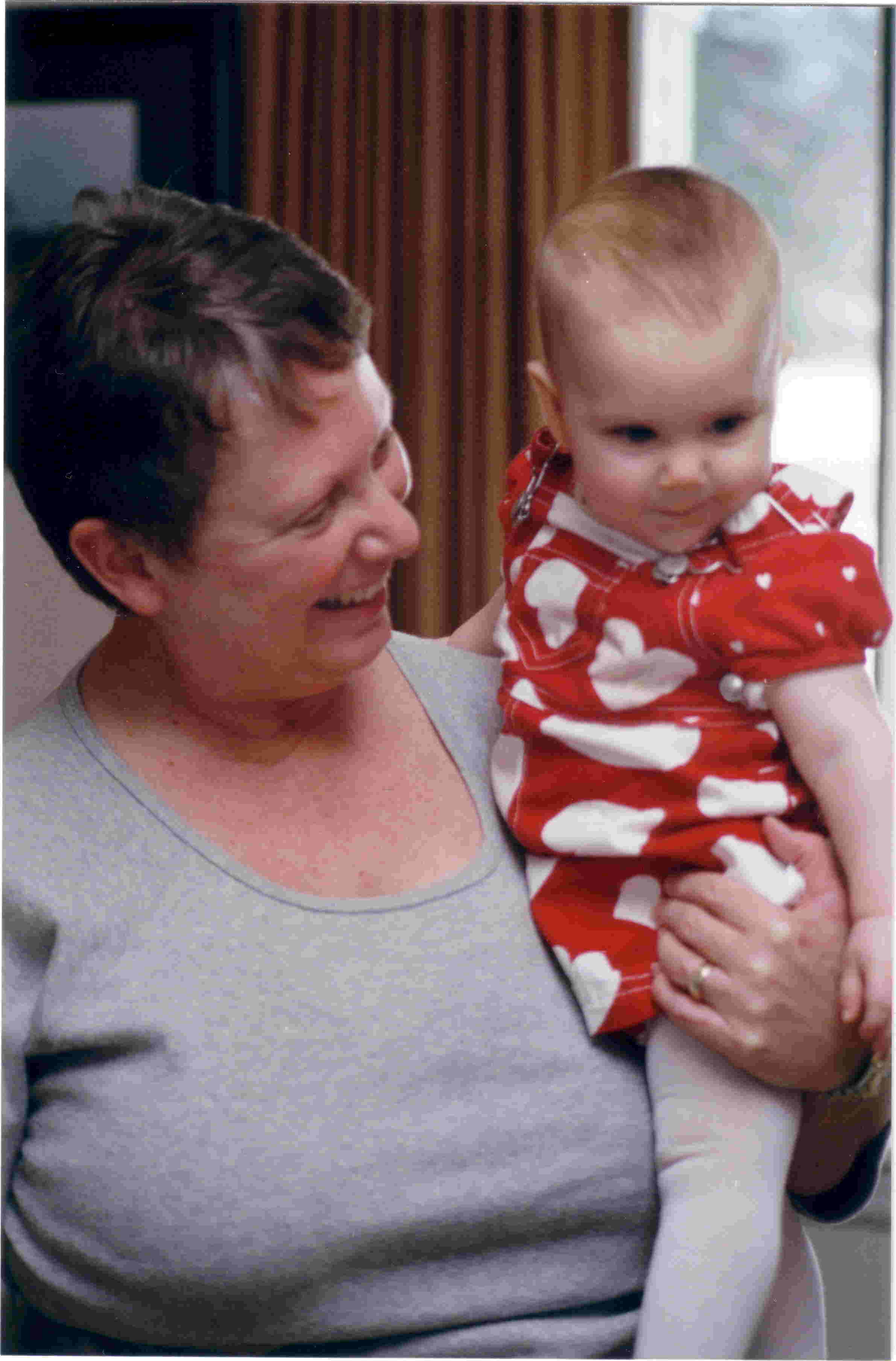 Ashlynn and her Grandma Lenora.