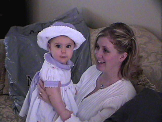 Here's another picture- different camera, same cute Ashlynn.