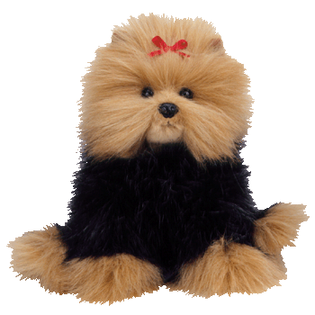 This isn't Olivia, but I thought that this Beanie Baby was pretty cute- his name is Yapper.